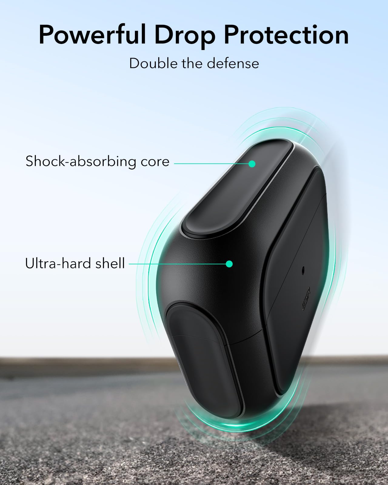 ESR AirPods Pro2 ケース MagSafe対応 耐衝撃 ハイブリッド落下保護